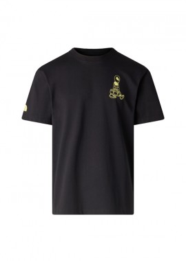 NORTH FACE - ΑΝΔΡΙΚΟ T-SHIRT THE NORTH FACE ALIEN ΚΟΝΤΟΜΑΝΙΚΟ ΜΑΥΡΟ
