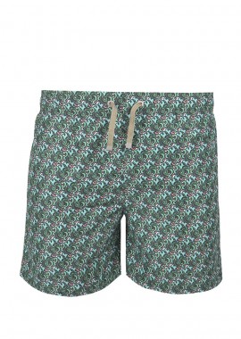 ΑΝΔΡΙΚΟ ΚΟΝΤΟ ΜΑΓΙΟ KAWSAY ΜΕ ΣΧΕΔΙΑ ΠΟΛΥΧΡΩΜΟ