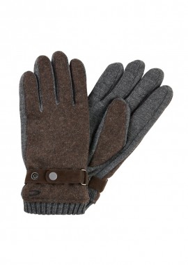 ΑΝΔΡΙΚΑ ΠΛΕΚΤΑ ΓΑΝΤΙΑ CAMEL ACTIVE ΣΚΟΥΡΟ ΚΑΦΕ