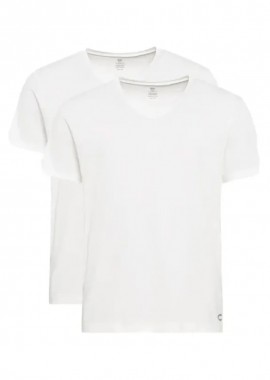 ΑΝΔΡΙΚΟ ΕΣΩΡΟΥΧΟ Τ-SHIRT ΜΕ V-ΛΑΙΜΟΚΟΨΗ ΣΕΤ 2 ΤΜΧ ΛΕΥΚΟ