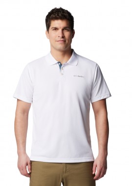 ΑΝΔΡΙΚΗ POLO ΜΠΛΟΥΖΑ COLUMBIA UTILIZER ΚΟΝΤΟΜΑΝΙΚΗ ΛΕΥΚΟ