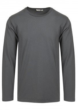 ΑΝΔΡΙΚΟ ΜΑΚΡΥΜΑΝΙΚΟ T-SHIRT HASTT ΚΑΝΟΝΙΚΗ ΓΡΑΜΜΗ ΓΚΡΙ