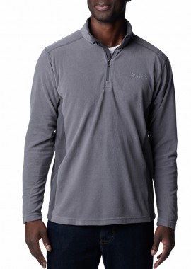 ΑΝΔΡΙΚΗ ΜΠΛΟΥΖΑ KLAMATH RANGE™ II HALF ZIP FLEECE COLUMBIA ΚΑΝΟΝΙΚΗ ΓΡΑΜΜΗ ΓΚΡΙ