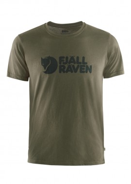 ΑΝΔΡΙΚΟ T-SHIRT FJALLRAVEN LOGO ΜΕ ΤΥΠΩΜΑ ΛΑΔΙ