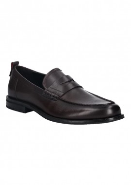 ΑΝΔΡΙΚΑ ΠΑΠΟΥΤΣΙΑ LOAFERS HUGO Varian_loaf_pllt ΜΠΟΡΝΤΩ