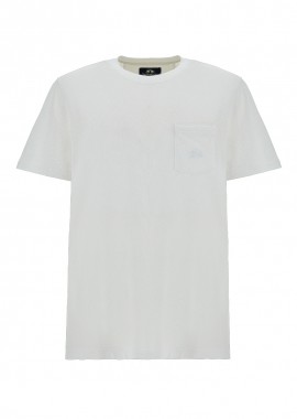 ΑΝΔΡΙΚΟ T-SHIRT LA MARTINA ΚΟΝΤΟΜΑΝΙΚΟ ΛΕΥΚΟ