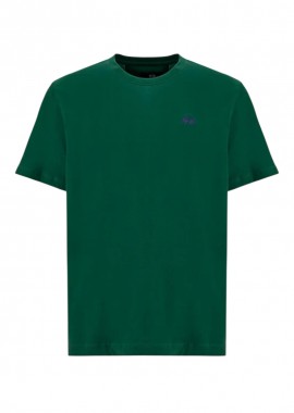 ΑΝΔΡΙΚΟ T-SHIRT LA MARTINA ΚΟΝΤΟΜΑΝΙΚΟ ΣΚΟΥΡΟ ΠΡΑΣΙΝΟ