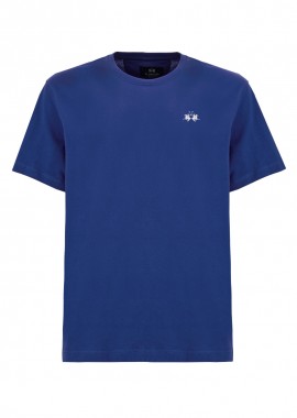 ΑΝΔΡΙΚΟ T-SHIRT LA MARTINA ΚΟΝΤΟΜΑΝΙΚΟ ΜΠΛΕ