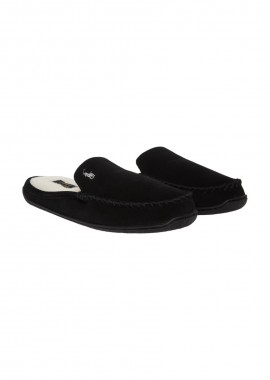 ΑΝΔΡΙΚΕΣ ΠΑΝΤΟΦΛΕΣ BRENAN SCUFF-DRESS SHOE ΜΑΥΡΟ