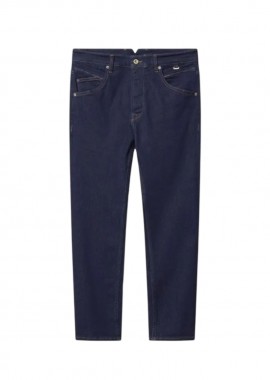 GABBA - ΑΝΔΡΙΚΟ DENIM ΠΑΝΤΕΛΟΝΙ ALEX JUST GABBA ΚΑΝΟΝΙΚΗ ΓΡΑΜΜΗ ΜΠΛΕ