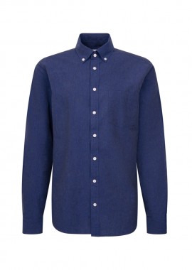 ΑΝΔΡΙΚΟ ΜΑΚΡΥΜΑΝΙΚΟ ΠΟΥΚΑΜΙΣΟ CASUAL NEW B.D. 108 SEIDENSTICKER REGULAR FIT ΜΠΛΕ