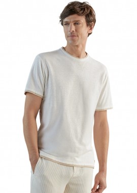 ΑΝΔΡΙΚΟ T-SHIRT IZAC GREESE ΜΠΕΖ