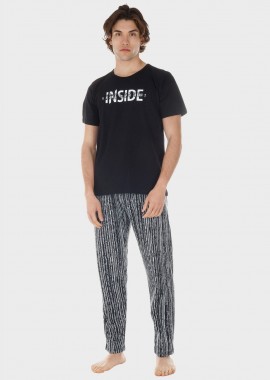 Ανδρικό σετ καλοκαιρινή πιτζάμα Vienetta 