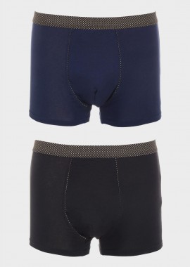 Ανδρικό boxer εξωτερικό all print λάστιχο.Συσκευασία 2pack MULTI COLOUR