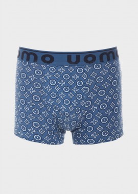 Ανδρικό boxer all print εξωτερικό λάστιχο ΡΑΦ