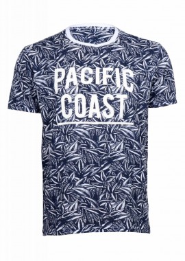 Ανδρικό tshirt dsplay λαιμόκοψη all print. Street Style ΛΕΥΚΟ