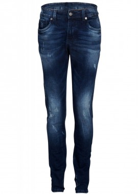 Ανδρικό παντελόνι jean dsplay ίσια γραμμή. Denim Collection. JEAN