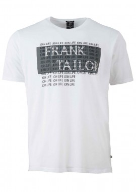 Αντρικό tshirt letters print. Casual style ΛΕΥΚΟ