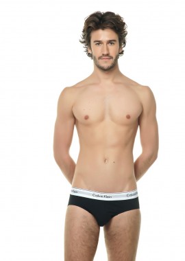 Slip cotton Calvin Klein modern body-defining fit 2 Hip Briefs. ΤΥΠΟΣ
