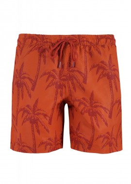 Αντρικό μαγιο βερμούδα all print. COPPER