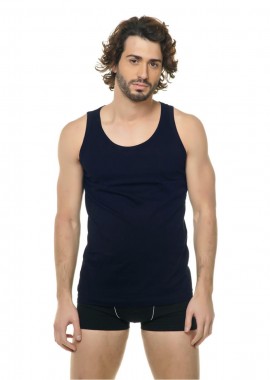 Φανέλα ράντα cotton SERGIO TACCHINI. ΜΠΛΕ