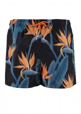 Μαγιό αντρικό σόρτς τσέπη. Summer collection ΜΑΥΡΟ