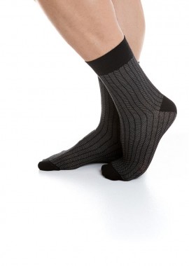 ΑΝΔΡΙΚΗ ΚΑΛΤΣΑ ΣΧΕΔΙΟ ΨΑΡΟΚΟΚΑΛΟ 2 ΑΔΑ 4122-1 ΜΑΥΡΟ