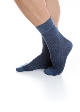 ΑΝΔΡΙΚΗ ΚΑΛΤΣΑ ΣΧΕΔΙΟ ΨΑΡΟΚΟΚΑΛΟ 2 ΑΔΑ 4122-1 ΜΠΛΕ