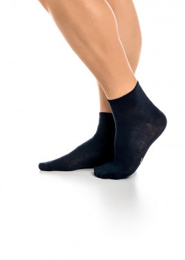 ΑΝΔΡΙΚΗ ΗΜΙΚΟΝΤΗ ΒΑΜΒΑΚΕΡΗ ΜΟΝΟΧΡΩΜΗ ΚΑΛΤΣΑ 4900 ΜΠΛΕ