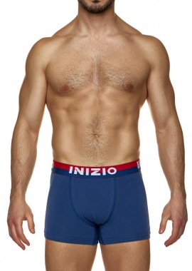 INIZIO - BOXER ΜΕ ΕΞΩΤΕΡΙΚΟ ΜΑΤ ΛΑΣΤΙΧΟ ΚΑΙ LOGO ΙΝΙΖΙΟ 44500 ΤΖΙΝ/ΚΟΚΚΙΝΟ
