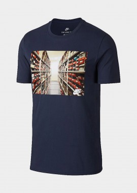 MEN NIKE SPORTSWEAR T-SHIRT ΜΠΛΕ