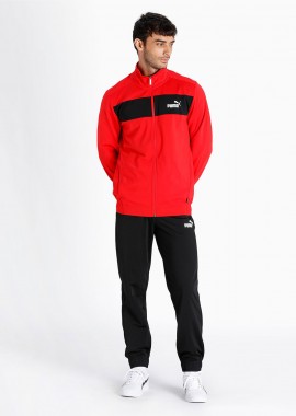 PUMA POLYESTER TRACKSUIT ΚΟΚΚΙΝΟ