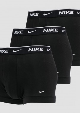 NIKE EVERYDAY TRUNK BOXER 3 PACK ΜΑΥΡΟ