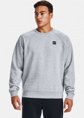 UNDER ARMOUR RIVAL FLEECE CREWNECK SWEATSHIRT ΓΚΡΙ