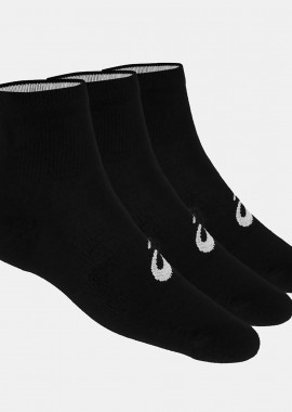 3PPK QUARTER SOCKS ΜΑΥΡΟ