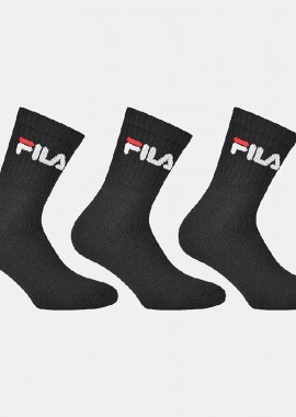 NOC SHORT CREW TENNIS SOCKS ΜΑΥΡΟ