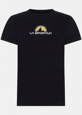 LA SPORTIVA FOOTSTEP T-SHIRT ΜΑΥΡΟ