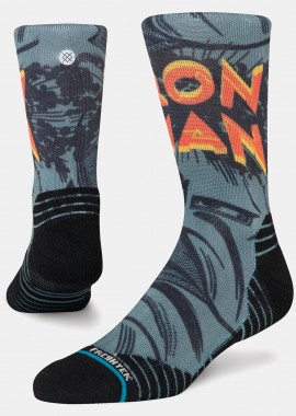 STANCE IRON MAN MID CREW SOCKS ΓΚΡΙ