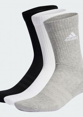 ADIDAS CUSHIONED CREW SOCKS 3 PAIRS ΠΟΛΥΧΡΩΜΟ