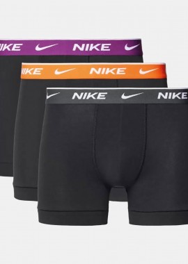 NIKE EVERYDAY TRUNK BOXER 3 PACK ΜΑΥΡΟ