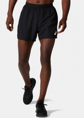 ASICS CORE 5IN SHORT ΜΑΥΡΟ