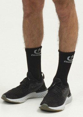 EMERSON UNISEX HIGH SOCKS (3-PACK) ΜΑΥΡΟ