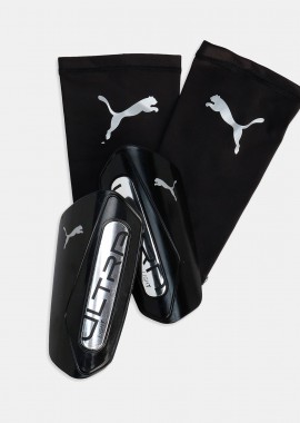 PUMA ULTRA LIGHT SLEEVE SHIN GUARDS ΜΑΥΡΟ