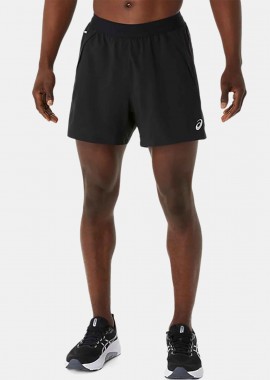 ASICS ROAD 5IN RUNNING SHORTS ΜΑΥΡΟ