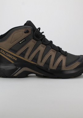 SALOMON X-ADVENTURE RECON MID GORE-TEX HIKING BOOTS ΚΑΦΕ