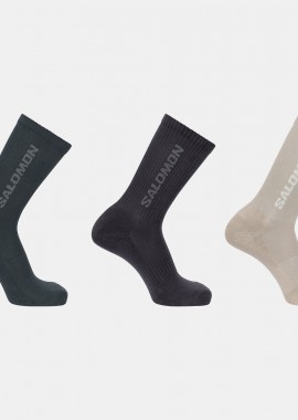 SALOMON SPORTSTYLE EVERYDAY CREW SOCKS 3-PACK ΠΟΛΥΧΡΩΜΟ