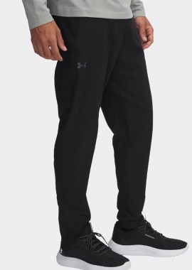 UNDER ARMOUR VANISH WOVEN TAPERED PANTS ΜΑΥΡΟ