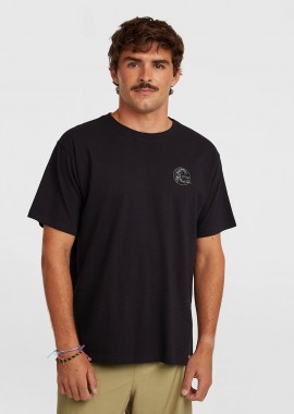 O'NEILL O'RIGINALS 70'S GRAPHIC T-SHIRT ΜΑΥΡΟ
