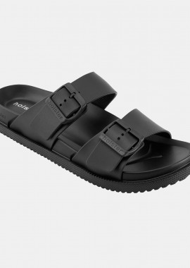 HOLSTER SOLESEEKER SLEEK VEGAN SLIDE WITH ARCH SUPPORT ΜΑΥΡΟ