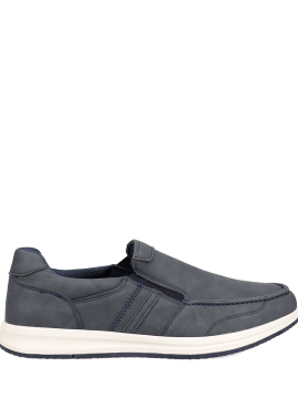 Μπλε ανδρικό loafer